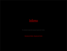 Tablet Screenshot of infierno.cl